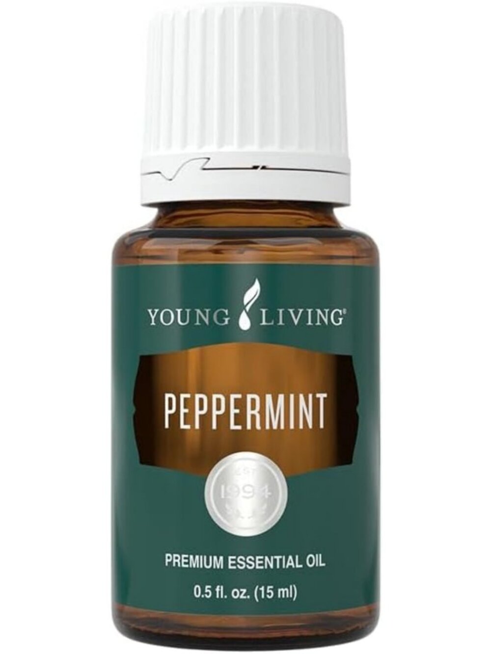 Pure Peppermint Essential Oil 15ml - Aromatic & Topical Use, Natural Wellness